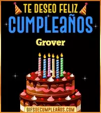 GIF Te deseo Feliz Cumpleaños Grover